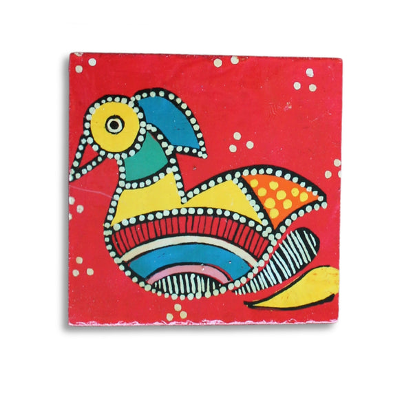 Tea Coasters, Duck Design, Set of 4