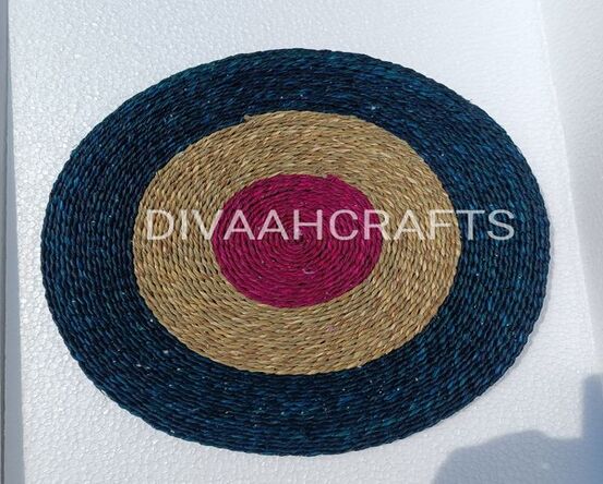 Colorful Sabai Grass Placemat