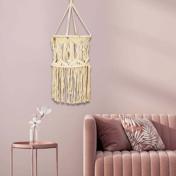 Macrame Boho-Chic Chandelier
