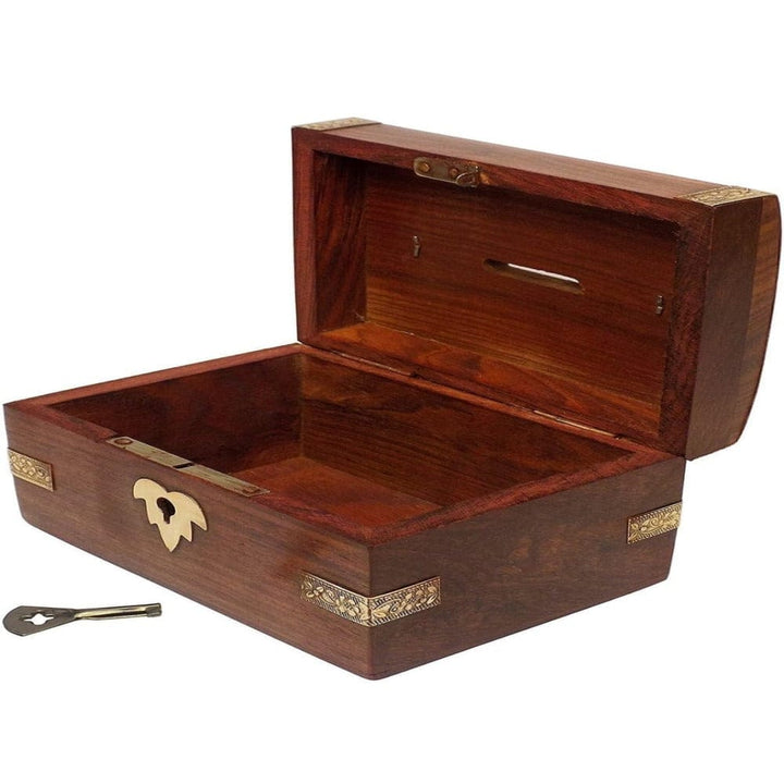 Wooden ATM Money Bank