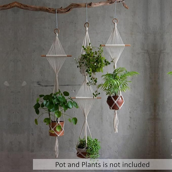 Macrame Plant Hanger [without Pot]