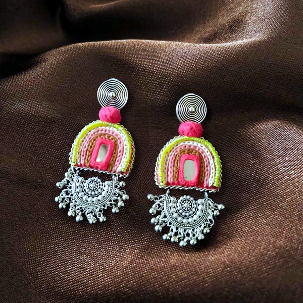 Traditional Handcrafted Jhumka with Ghungroo on the Edges from Kutch