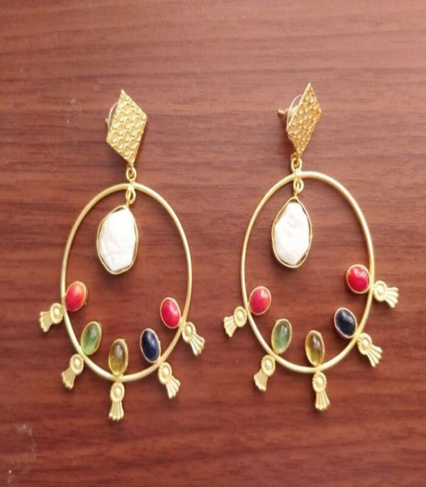 Vintage-Inspired Statement Earrings