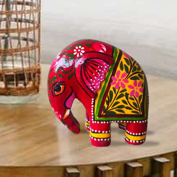 Dark Pink Elephant Delight Side table decor