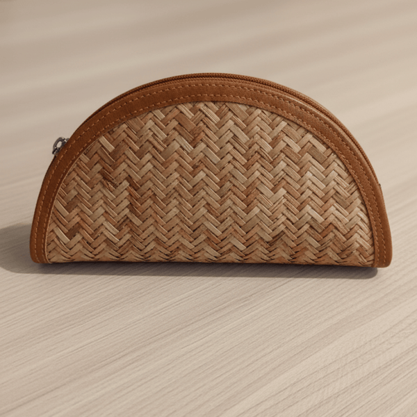 Handwoven Grass Clutch Bag