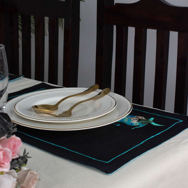 Peacock Plume Tablemats