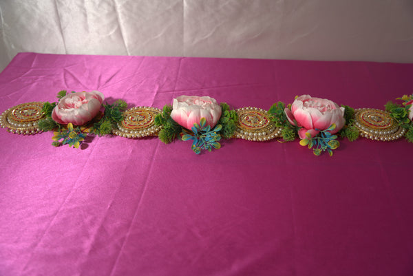 Handmade Flower Banderwar with Peony Blooms