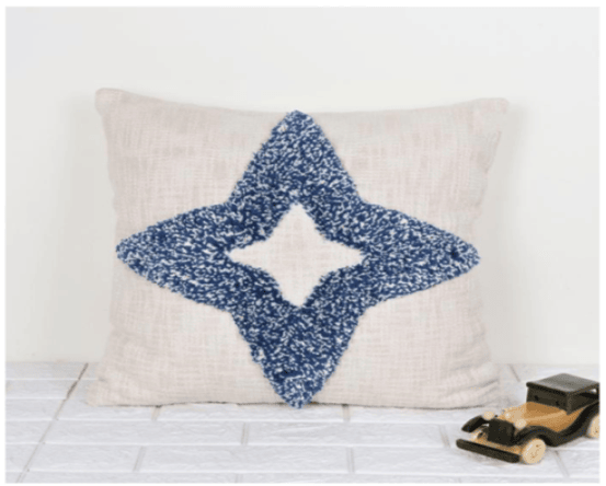 Modern Cotton Textured Handwoven Cotton Cushion Cover