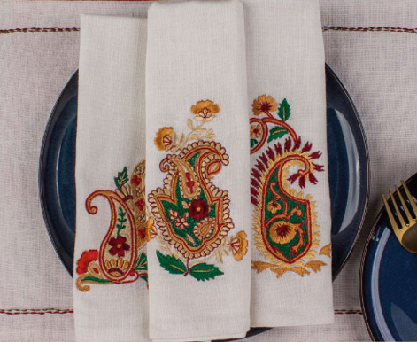 Rich Paisley Napkins