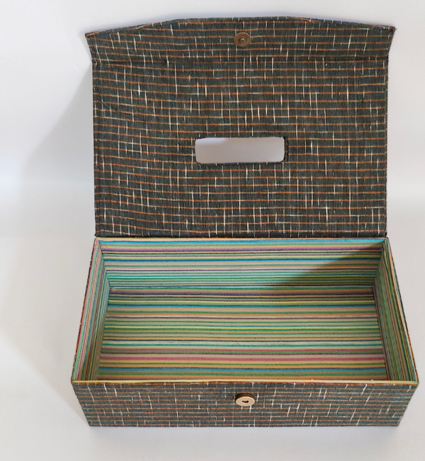 Dark Green Handcrafted Rectangle Tissue Box