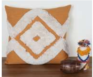 Tribal Tapestry Handwoven Cotton Cushion Cover