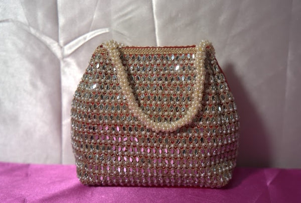 Mirror Work Beaded Handcrafted Embroidery bag