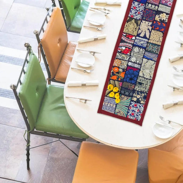 Kambhari Patchwork Table Runner