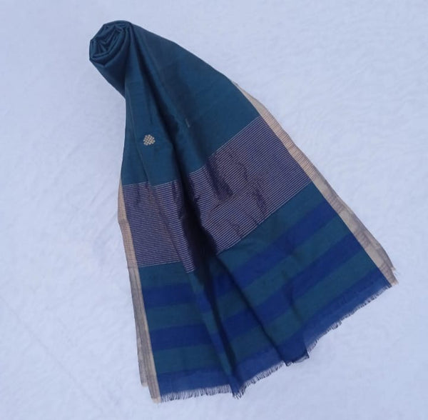 Banarasi Silk-Cotton Dupatta Stole