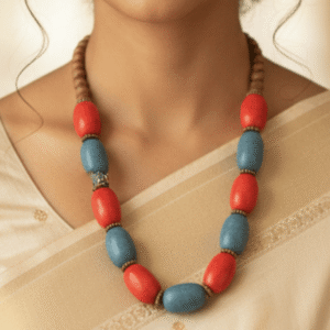 Handmade Necklace Made with Beads - Rust & Tide