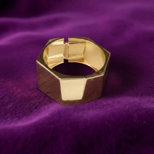 Regal Hexa Gold-Toned Bracelet