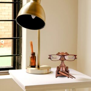 Bird Eyeglass Wooden Holder