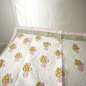 Playful Turtle Quilt for your Child