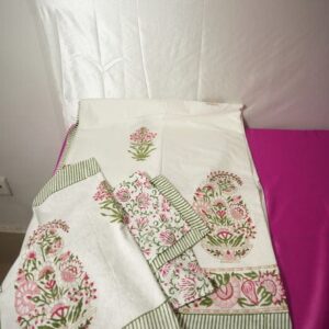 Artisanal Blooms Bedsheet