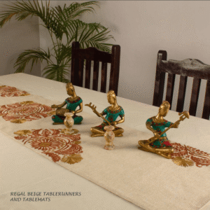 REGAL BEIGE TABLE RUNNER