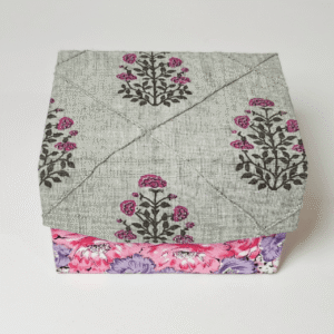 Handcrafted Floral Pink Bangle Box