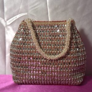 Mirror Work Beaded Handcrafted Embroidery bag