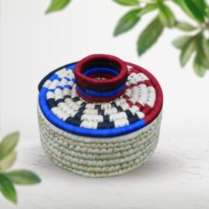 Handcrafted Sabai Grass Storage