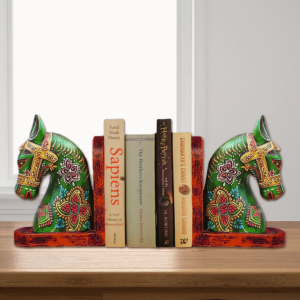 Horse Design Wooden Book Stoppers