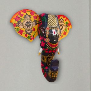 Handcrafted Wooden Elephant Figurine