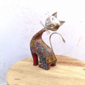 Decorative Handcrafted Cat Figurine