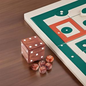 Classic Engraved Wooden Dice
