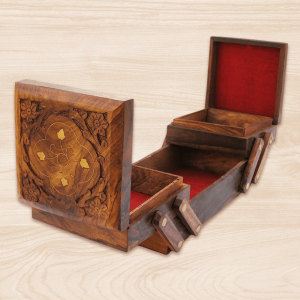Compact Foldable Jewelry Box