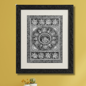 Ganesha Mandala Pattachitra Painting