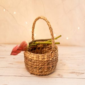 Handcrafted Grass Basket – Large & Versatile