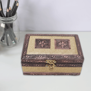 Handcrafted Meenakari Jewelry Box