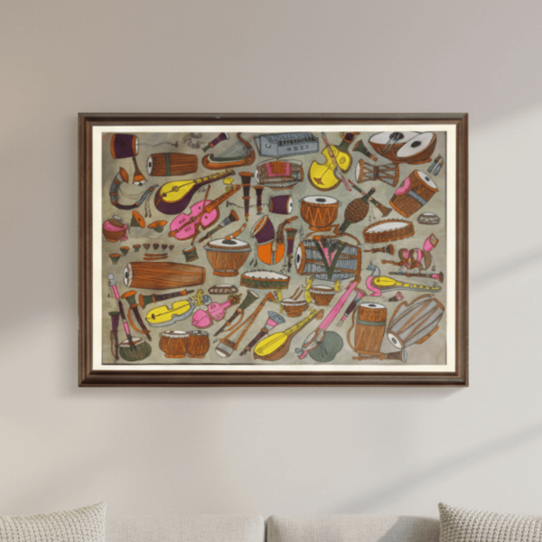 musical-instruments-wall-frame-pattachitra-art-3805075.png