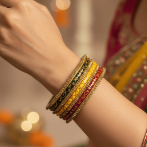 Rajasthani Chura Bangle Set – Set of 20